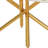 63"X35.4" Luxurious White Marble-Patterned Tempered Glass Dining Table For 4-6 People-111175582