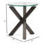 Table basse ronde, 2 tables d'appoint et table basse.-1806344266