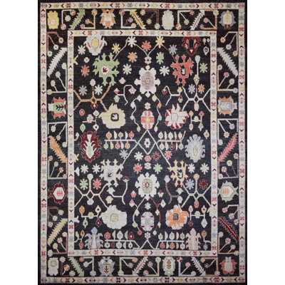 Traditional One-of-a-Kind Rectangle 9'10" X 13'4" Hand Knotted Area Rug