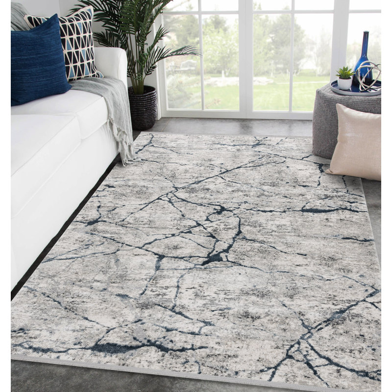 Agisilaos Abstract Area Rug, Rectangular 120 x 170cm