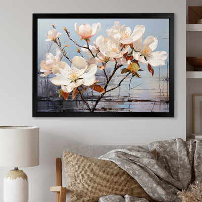 «Luxurious Magnolia Tranquility II», reproduction sur toile