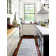 Denim Rag Diamond Ivory Handwoven Cotton Rug