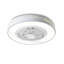 Ventilateur de plafond 20,4 "avec télécommande et lumières DEL