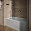 Archer® 66" X 32" Alcove Bath with Bask® Heated Surface, Integral Apron, Integral Flange, and Right-Hand Drain-1769425169-1828374214