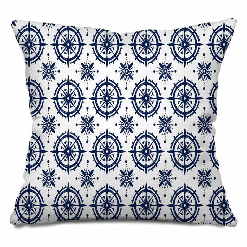Coussin Nautical, H 16 po x l 16 po