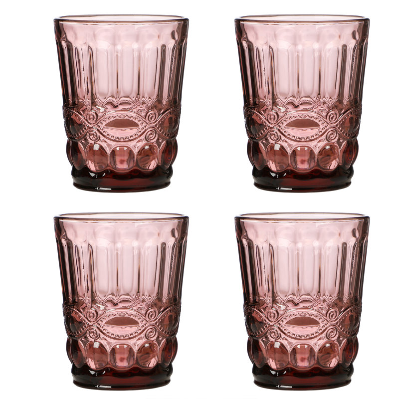 Upminster 0.24ml Drinking Glass Set, Red