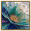 Reproduction d'art sur toile Sculpted Teal Bloom par Art Remedy