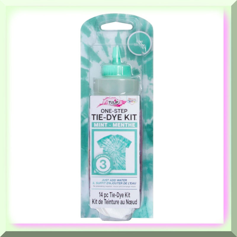 Minty Fresh Tulip Dye Kit 4oz with Gloves and Rubber Bands
