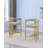 Counterheight & Barstool Boucle Fabric Chairs with Brushed Matte Chrome-1512255011-1492444626-1492444627