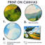 The Swaying Cypress Pointillism Reimagined III - Van Gogh Landscapes Print Wall Art-2138177259-2138177258-2138177256