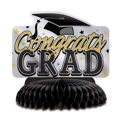 Centre de table Graduation - 8 po - paquet de 12