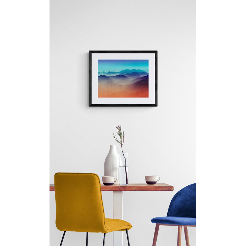 Mountainous Landscape Print by Angel Estevez, 33" H x 25" W, No Mat