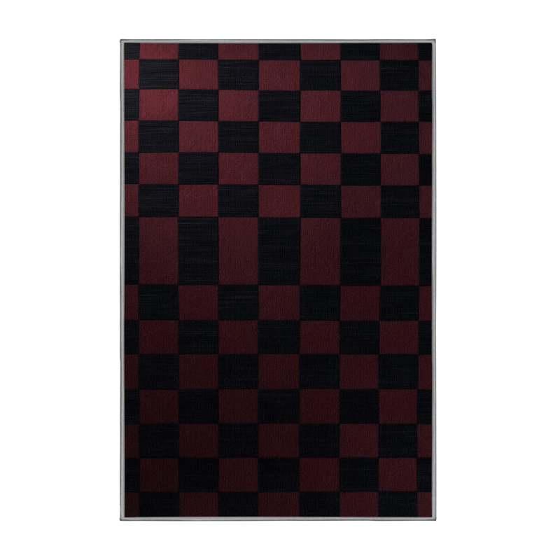 Tapis mauve lavable à la machine, Rectangle 6 pi x 9 pi
