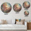 Nickole - Horloge murale peinture abstraite-47126142