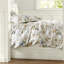 Ensemble de literie élégant en satin de coton à motif floral luxueux pour le confort de la maison