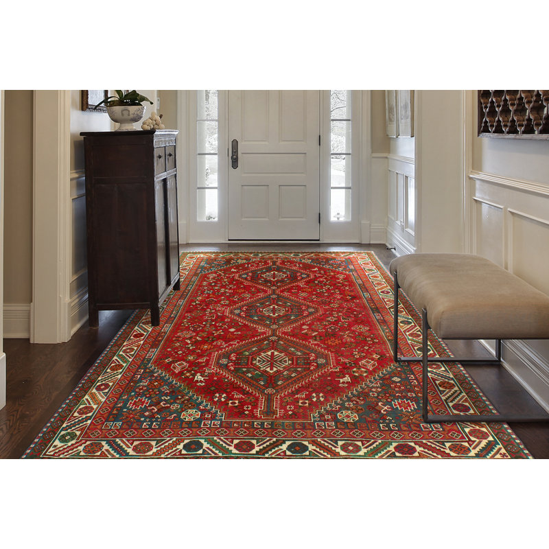 Glendean One-of-a-Kind 6'7" X 9'9" 1980s Wool Area Rug