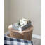 S / 3 plateaux gigognes décoratifs gris galvanisé
