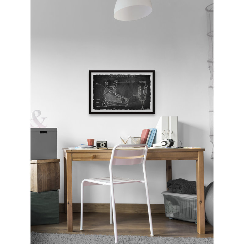 Sports Framed Art, 41cm H x 61cm W, Black, Black