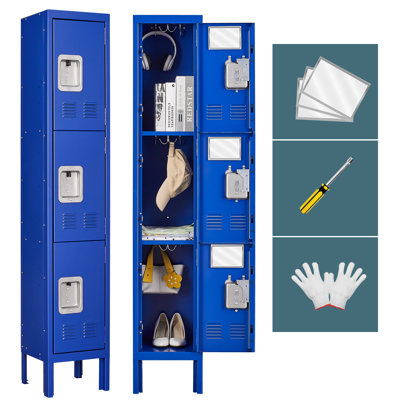Metal 3 - Tier 12'' Employee Locker
