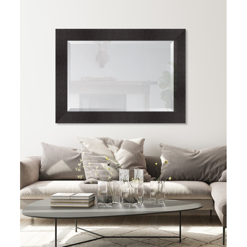 Miroir d'appoint Agapia, Noyer foncé, 32 po x 44 po
