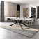 Cerinle 78.74'' to 110.24'' Extendable Rectangular Sintered Stone Dining Table for 8-10