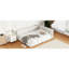 Grand lit plateforme tapissier beige avec design élégant et structure robuste-1166656434-1166656436