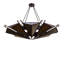 Desert Arrow 9 - Light LED Chandelier