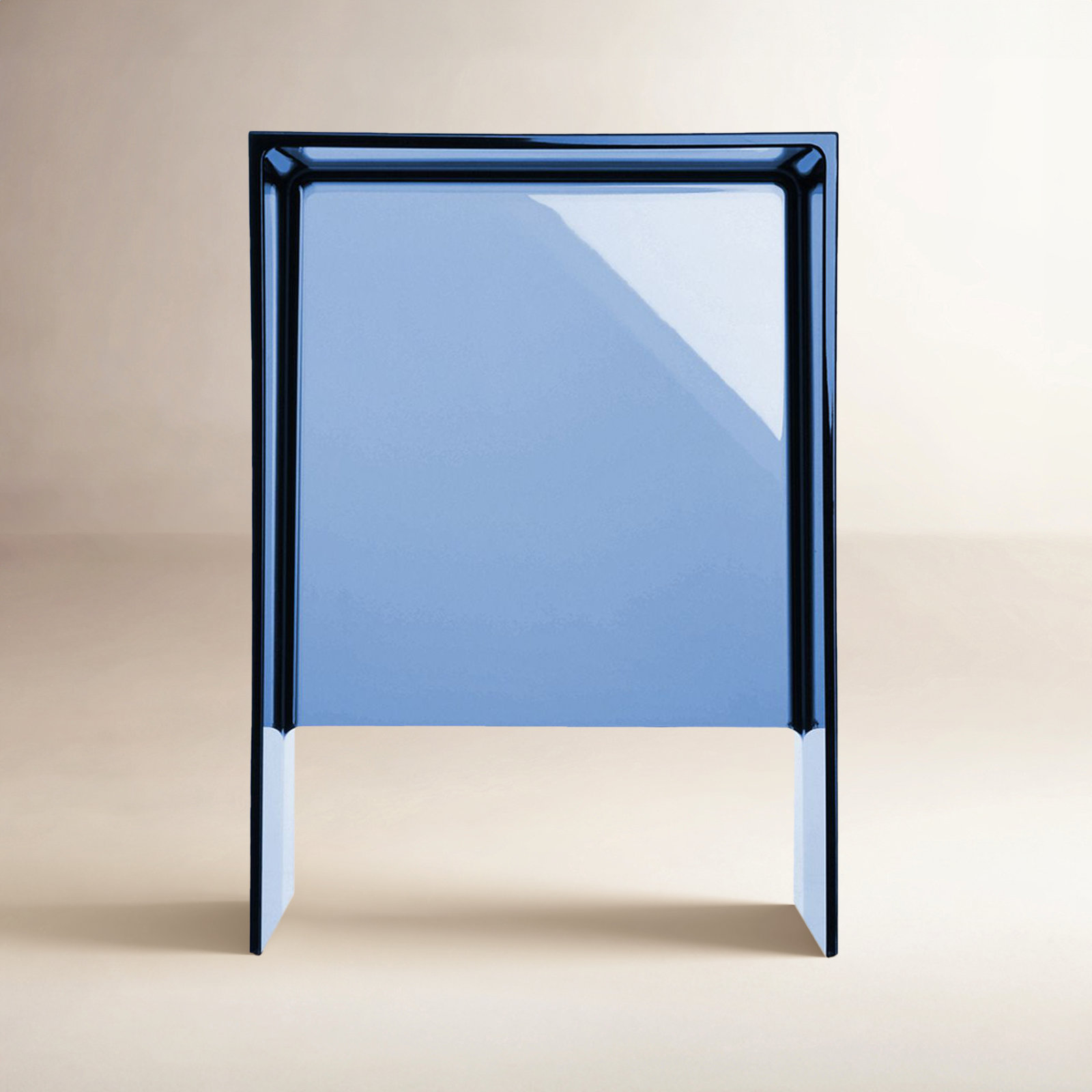 Max Beam End Table, Blue Sunset