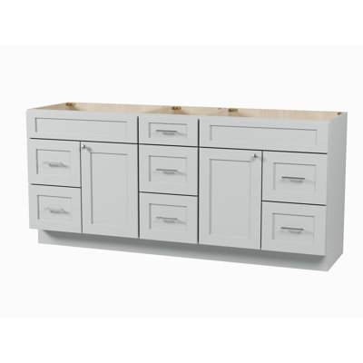 Base de meuble-lavabo double 75 po seulement