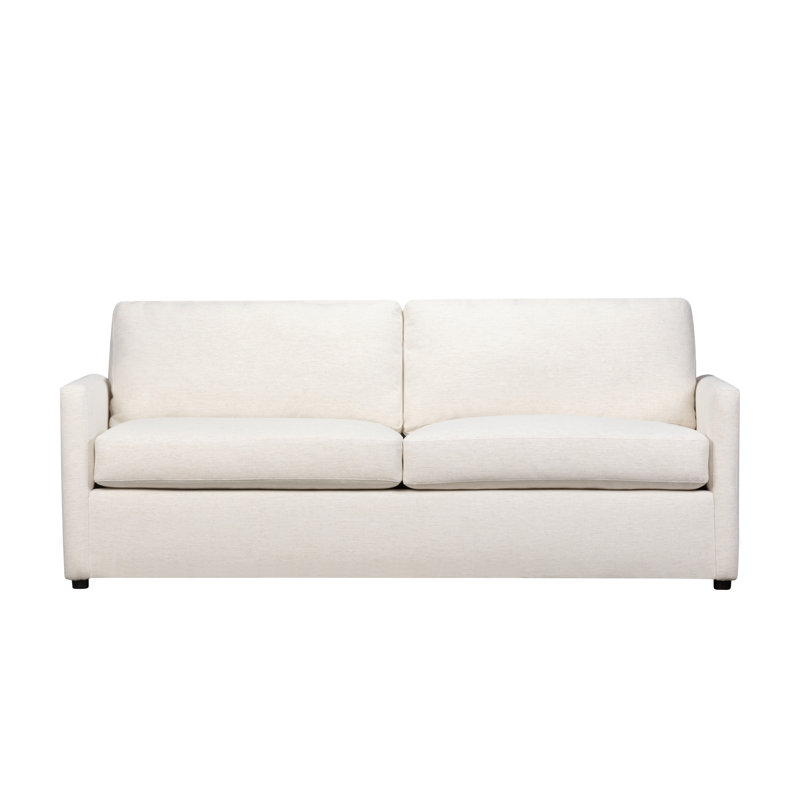 Canapé-lit rembourré de 84 po Damari, Chenille texturée Monique Oyster
