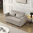 Lateresa 54'' Small Loveseat Pull-Out Sofa Bed - Adjustable Backrest With 2 Soft Pillows-804855092