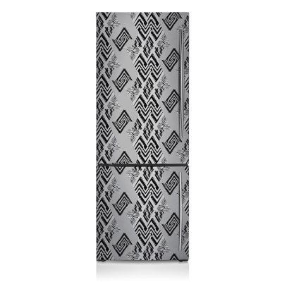Abstract Non-Wall Damaging Door Decal