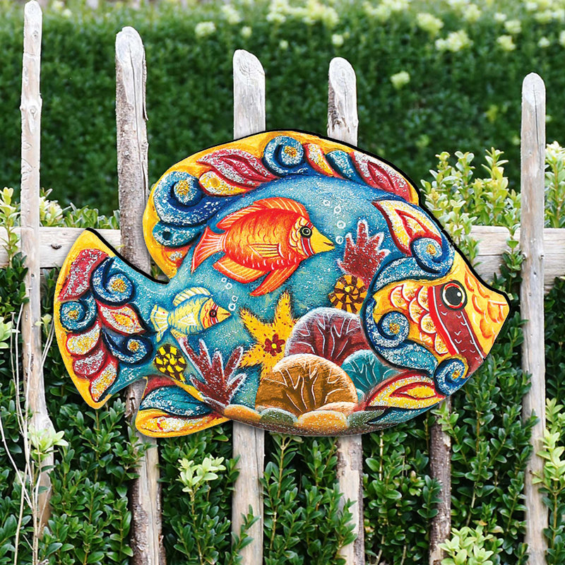 Décoration murale plage tropicale