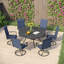 Chaises de patio rembourrées et pivotantes-1743949820