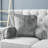 Textured Velvet Bedrest Pillow Cover & Insert-281580058