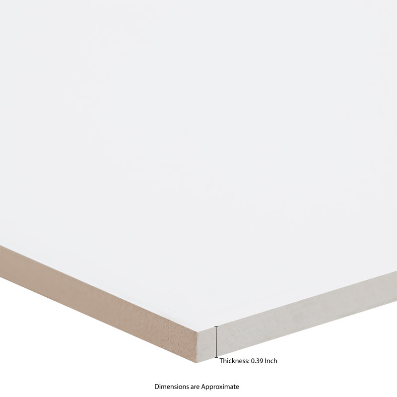 Ahri 12 in. x 24 in. Matte Ceramic Stone Look Wall Tile, Shira
