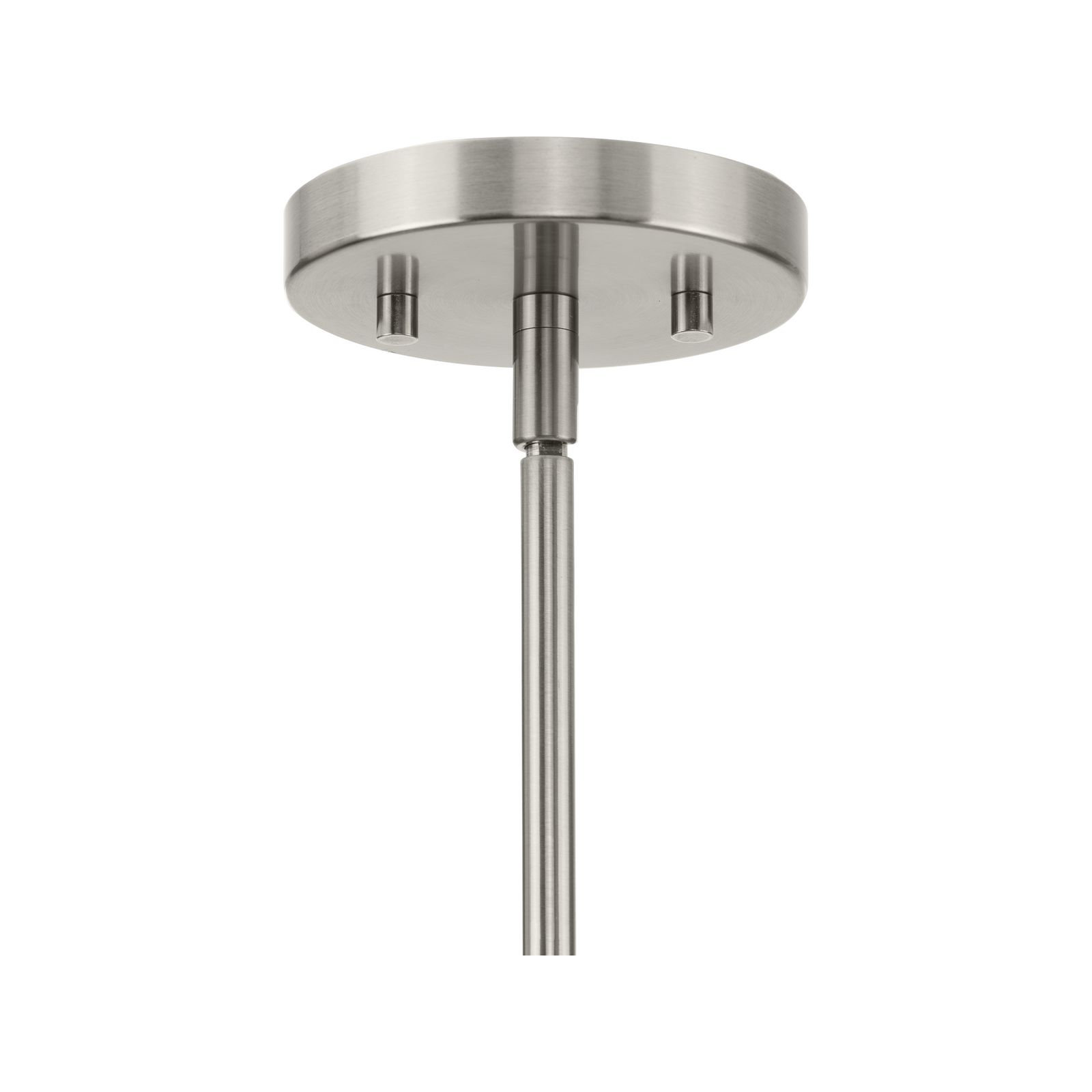 Circe 6 - Light Metal Dimmable Chandelier, Brushed Nickel