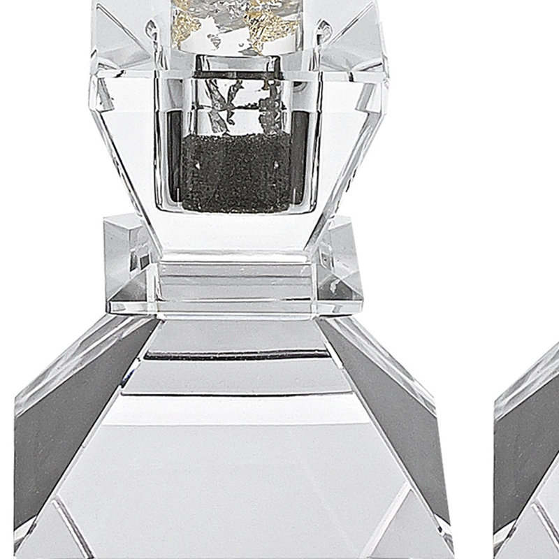 3.25'' H Crystal Tabletop Candlestick
