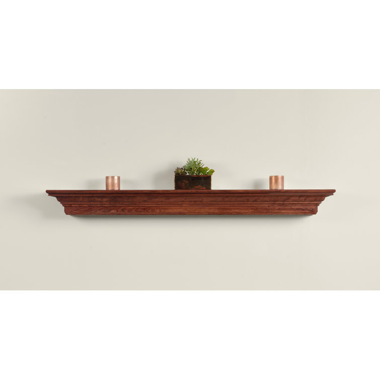 Charlton Home® Bartley Wood Mantel | Wayfair