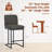 24" Bar Stools, Counter Height Bar Stools With Back-2052952032-2052952033
