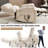 Heat Massage Dual Motor Infinite Position Up To 350 Lbs Large Electric Power Lift Recliners With Hidden Cup Holders, Power-Remote, Medium-Firm And Heavy Duty-770075345