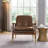 Marchese Raymond Faux Leather Upholstered Lounge Chair-109868056