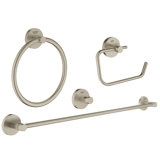 Essentials 4 Piece Bathroom Hardware Set