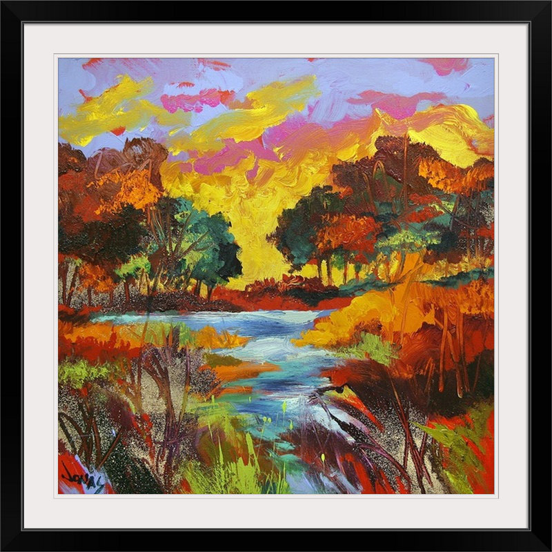 Aniesa Modern & Contemporary, 16" H x 16" W x 1.5" D, Canvas