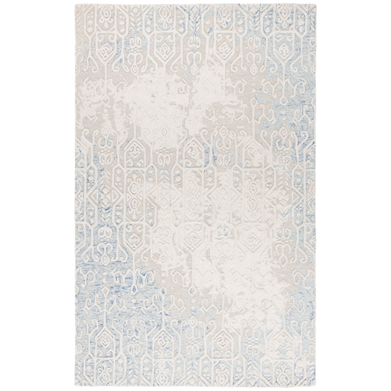 Tapis en laine Raquela, Rectangle 4 pi x 6 pi