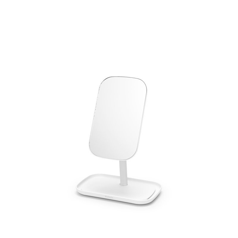 Brabantia Renew Mirror with Storage Tray, White