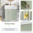 21.6" Floating Bathroom Vanity with Ceramic Basin-508646519