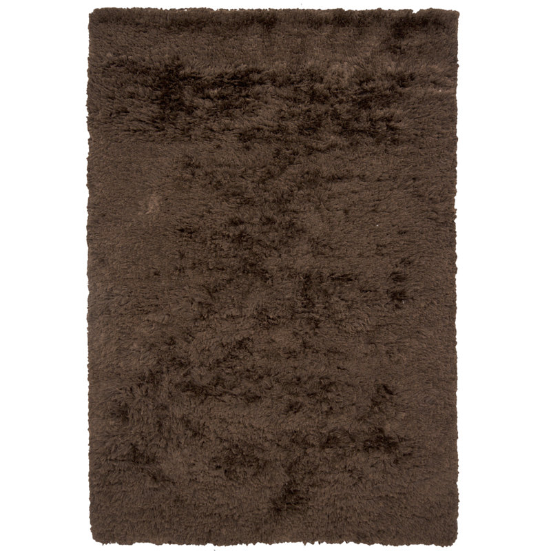 Celecot White Area Rug, Rectangle 2' x 3', Brown