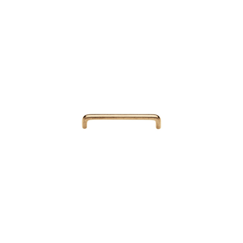 Wire Bar / Handle Pull, White Bronze Brushed, 3 1/2" 