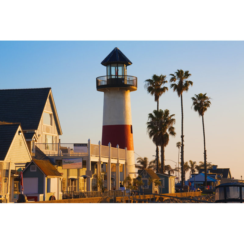 Port de la ville d'Oceanside par Ron et Patty Thomas, H 24 po x l 36 po